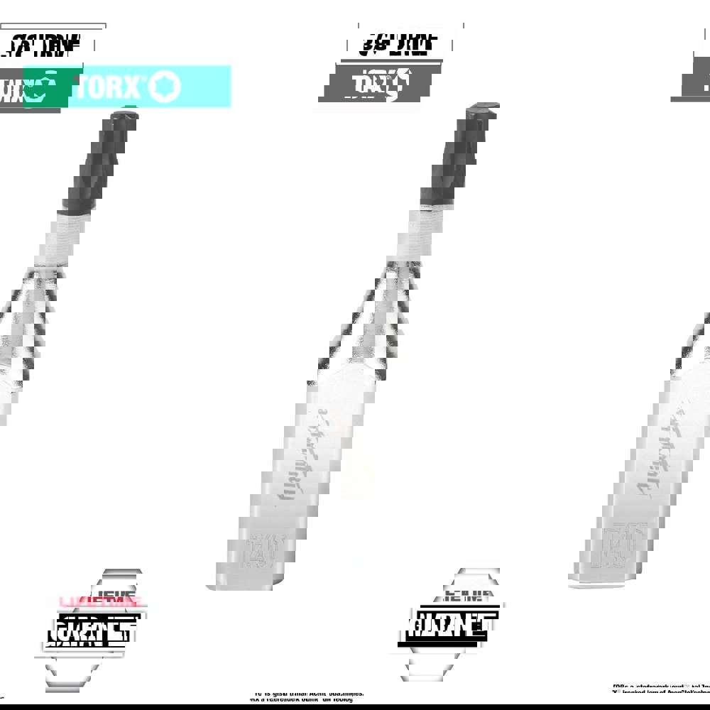 Hand Hex & Torx Bit Sockets; Socket Type: Torx Bit ; Drive Size (Fractional Inch): 3/8 ; Torx Size: T40 ; Bit Length (mm): 14.29 ; Bit Length (Inch): 9/16 ; Bit Length (Decimal Inch): 0.5625